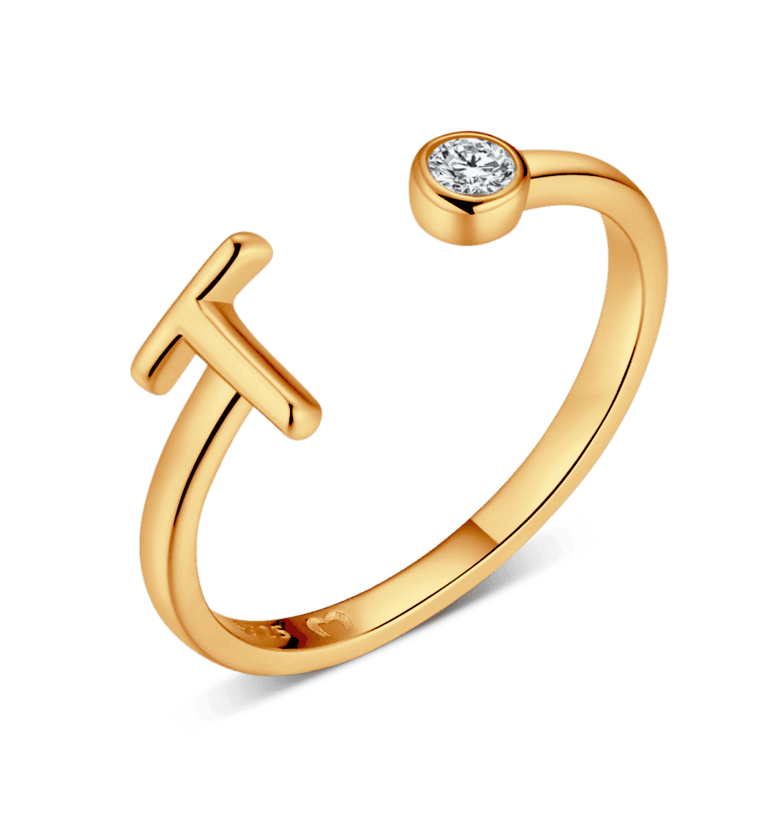 Anillo Top Letter - LePetiteMarie