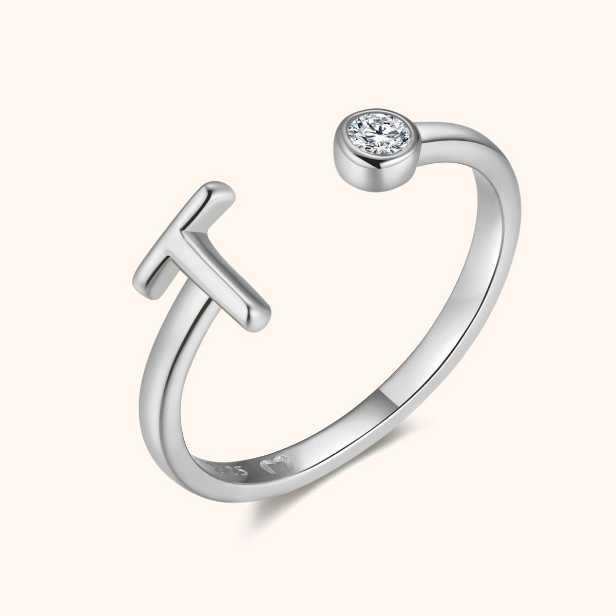 Anillo Top Letter - LePetiteMarie