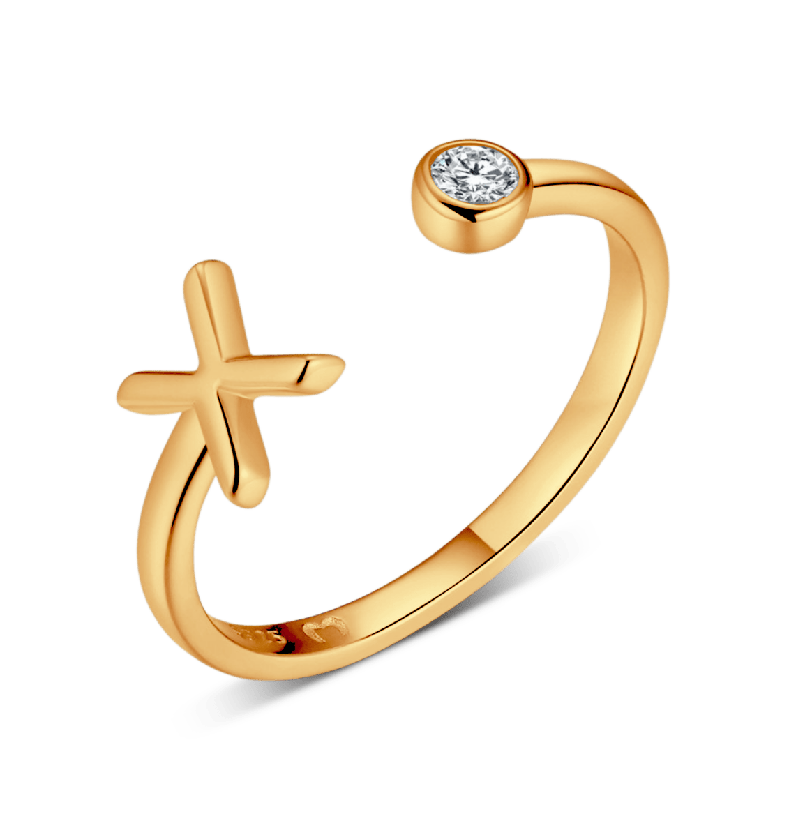 Anillo Top Letter - LePetiteMarie