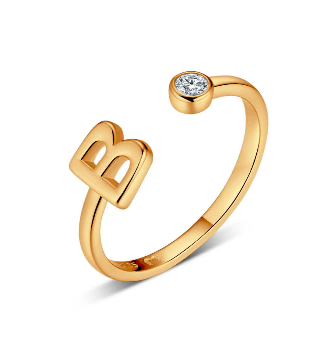 Anillo Top Letter - LePetiteMarie