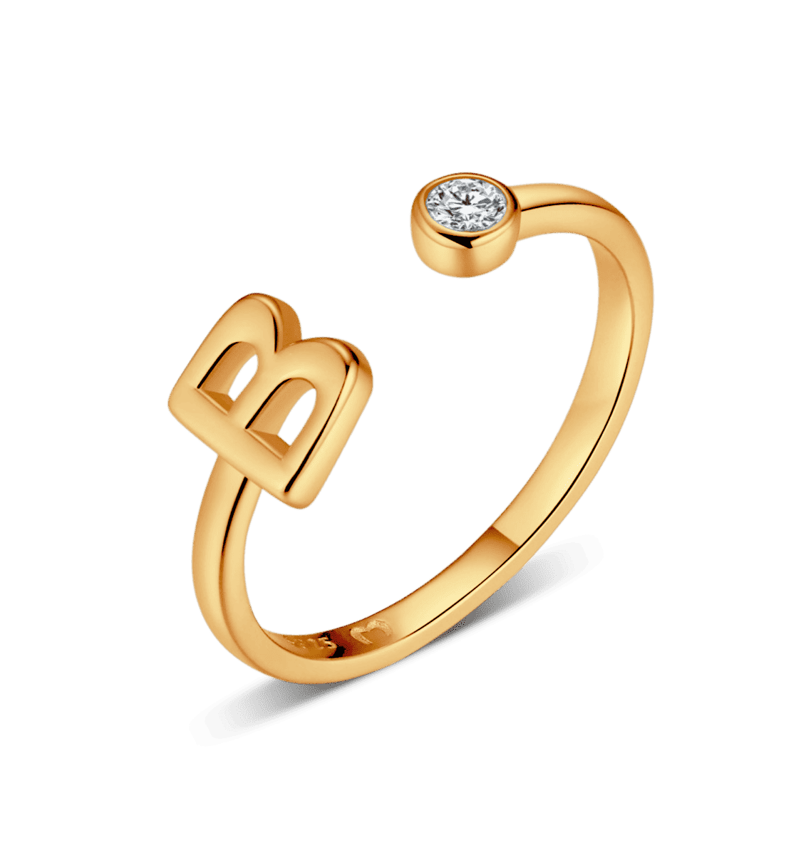 Anillo Top Letter - LePetiteMarie