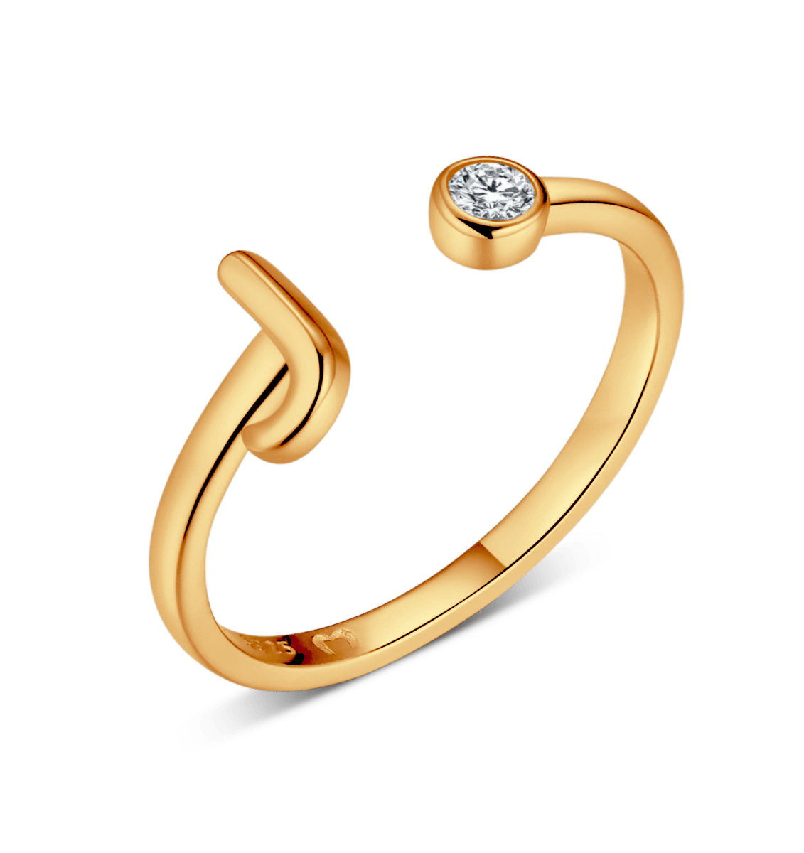 Anillo Top Letter - LePetiteMarie