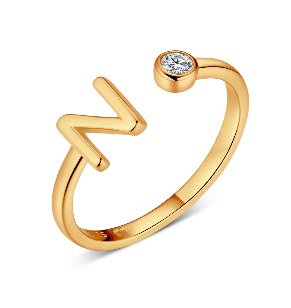 Anillo Top Letter - LePetiteMarie