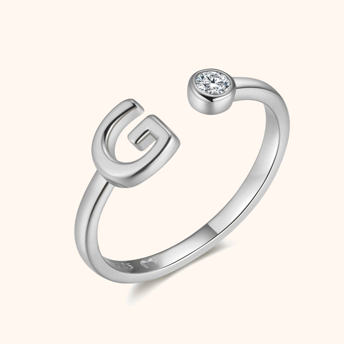 Anillo Top Letter - LePetiteMarie