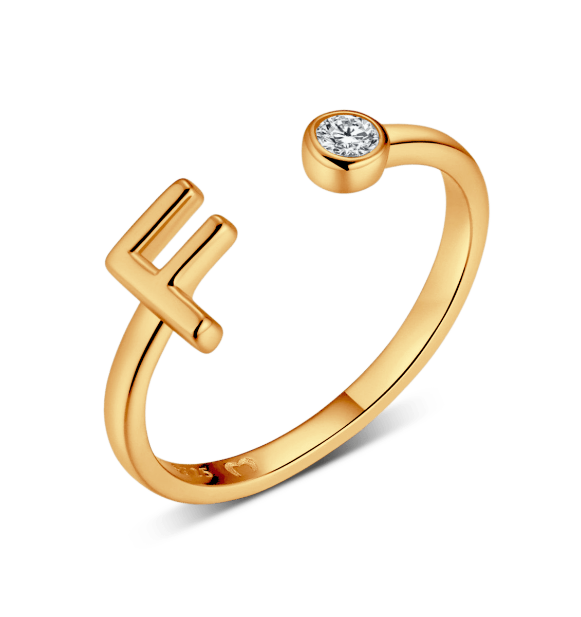 Anillo Top Letter - LePetiteMarie