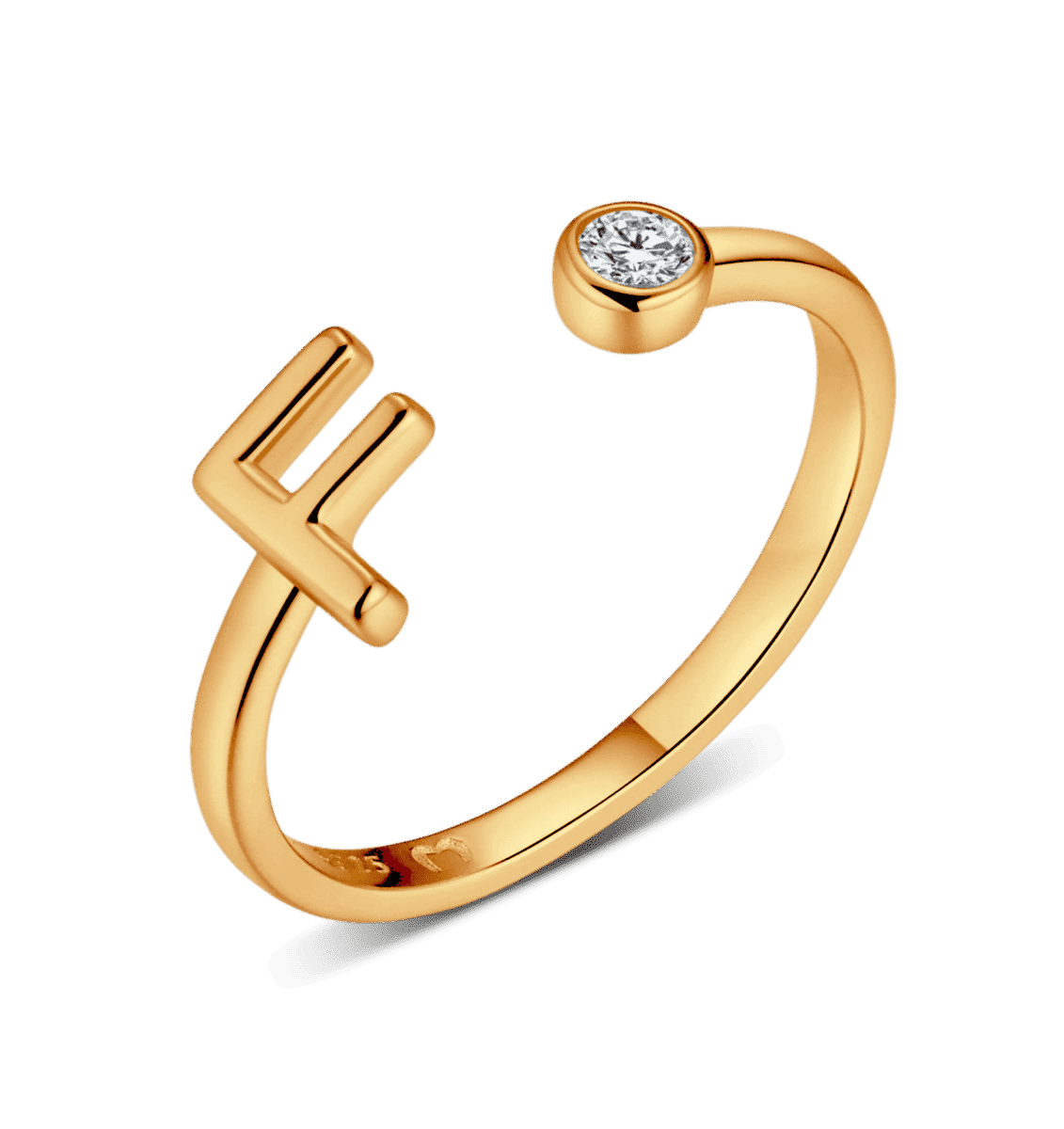 Anillo Top Letter - LePetiteMarie