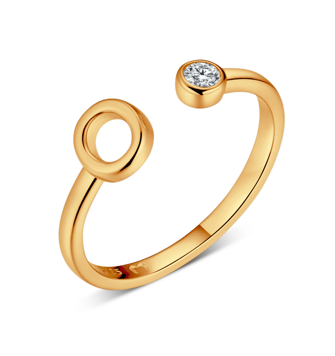 Anillo Top Letter - LePetiteMarie