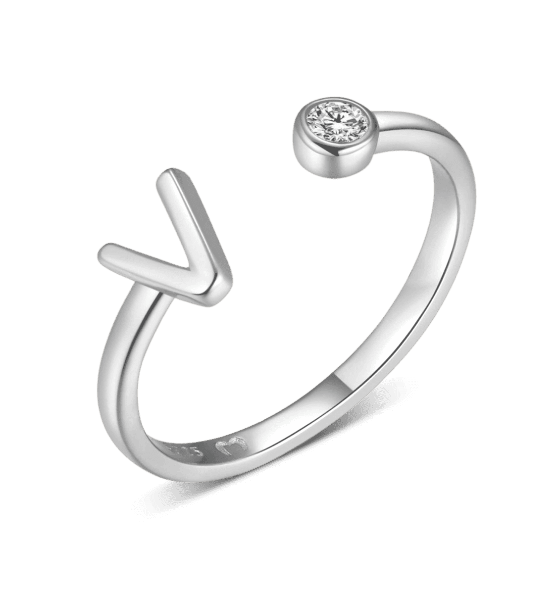 Anillo Top Letter - LePetiteMarie