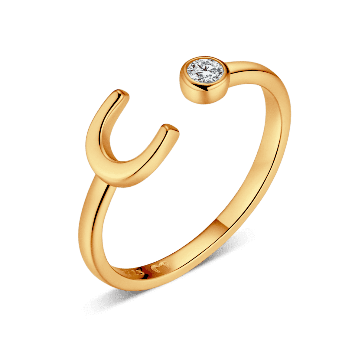 Anillo Top Letter - LePetiteMarie
