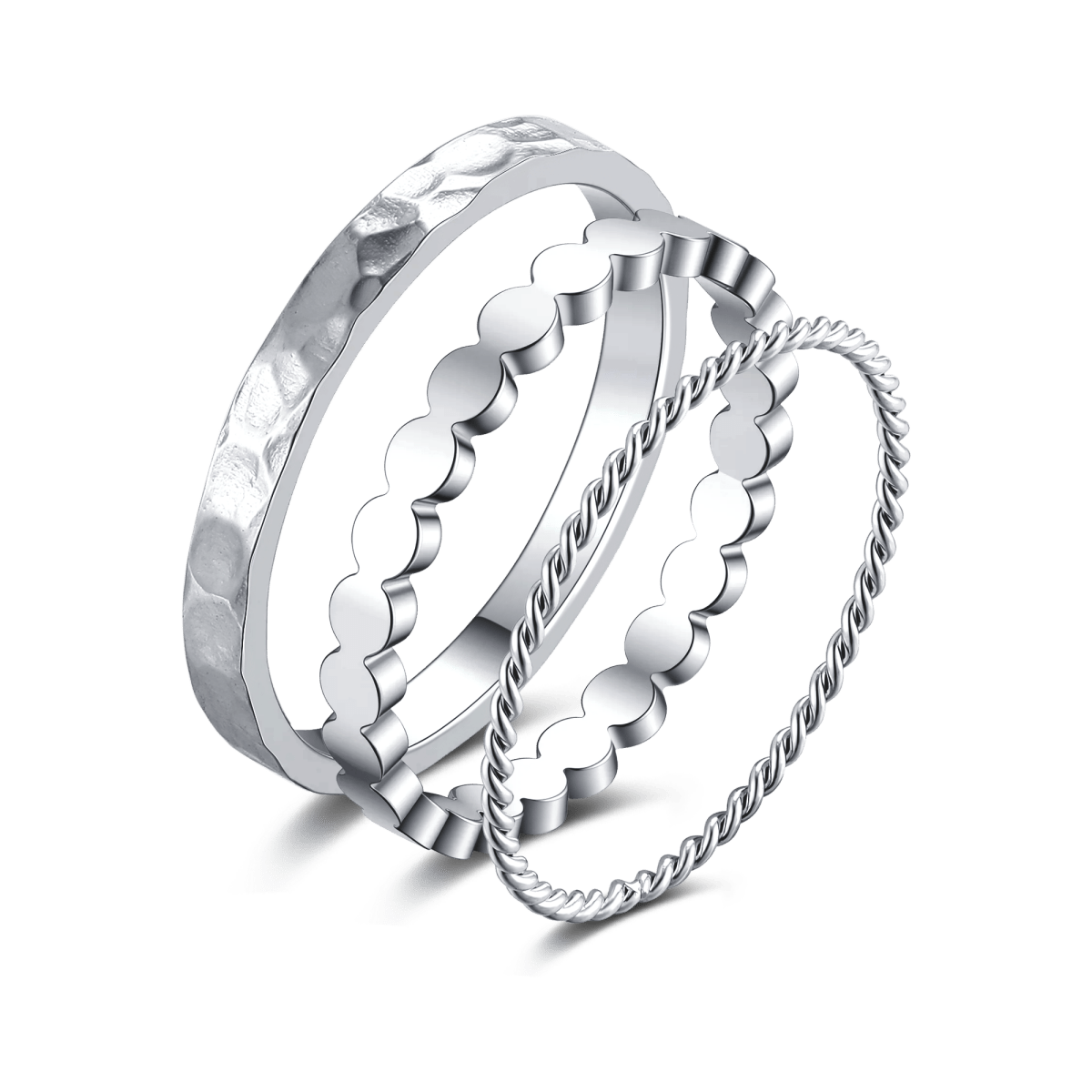 Anillo Triple Diseño - LePetiteMarie