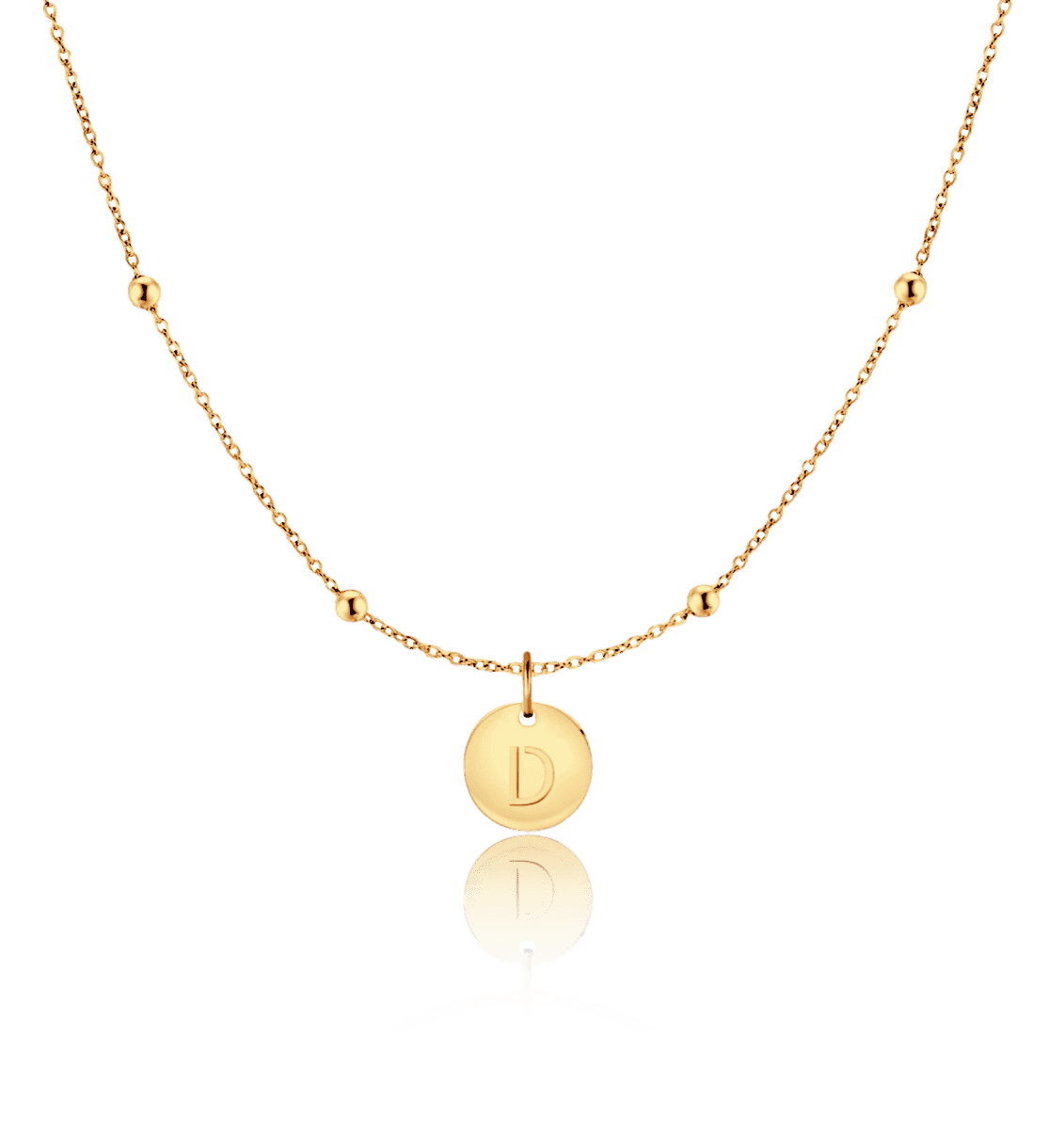 Collar Círculo Inicial - LePetiteMarie