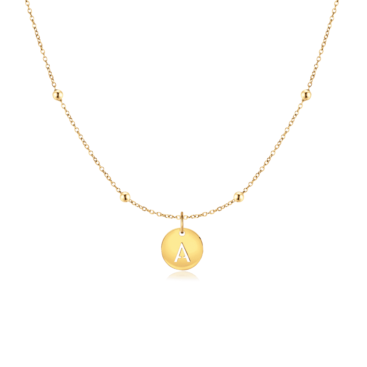 Collar Círculo Inicial - LePetiteMarie