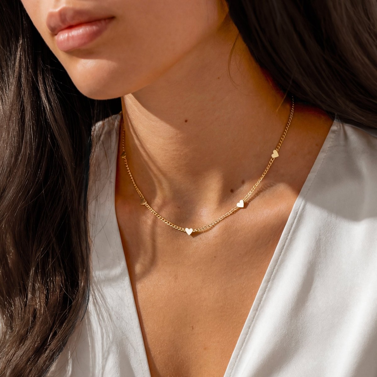 Collar Corazoncitos - LePetiteMarie