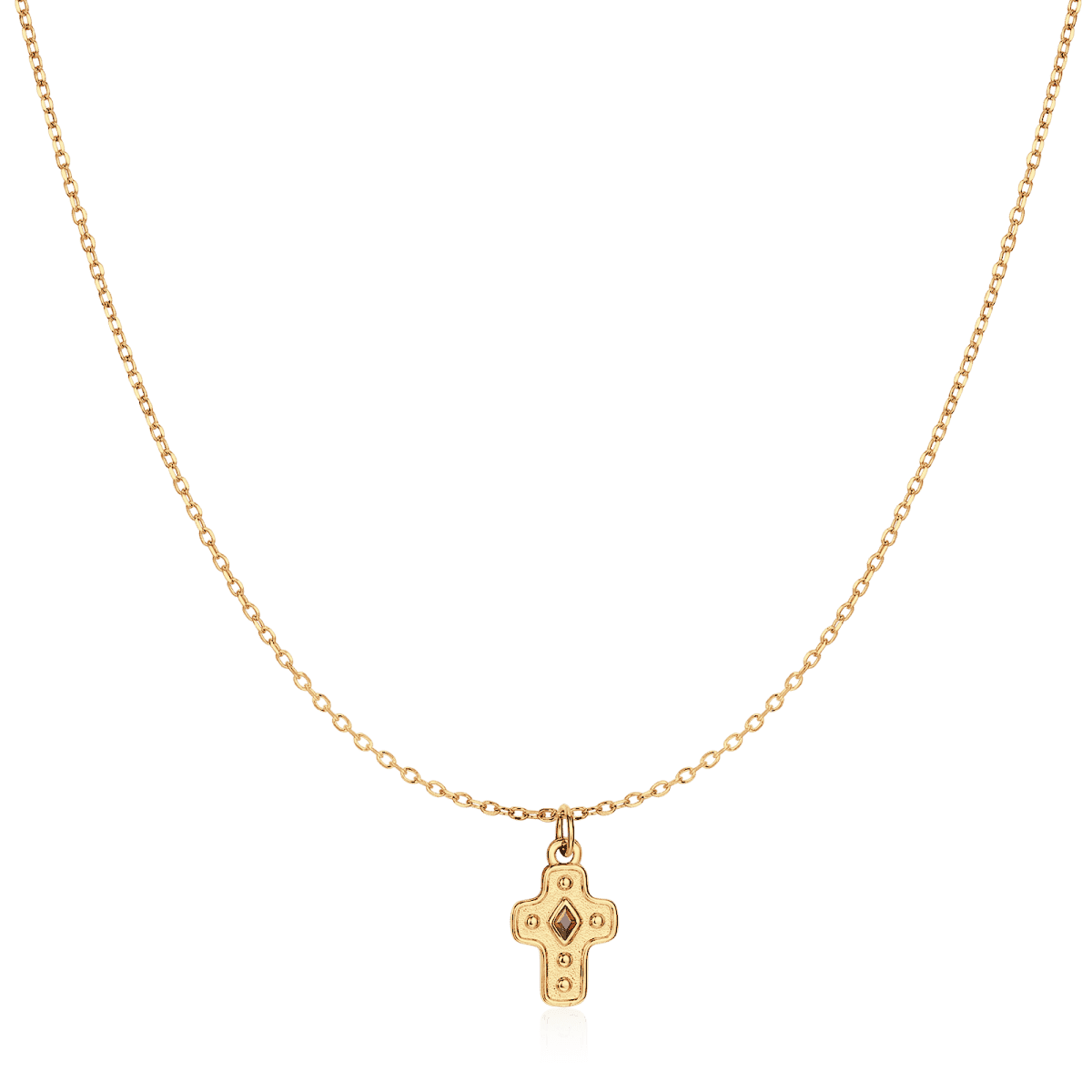 Collar Cruz Diamantada - LePetiteMarie