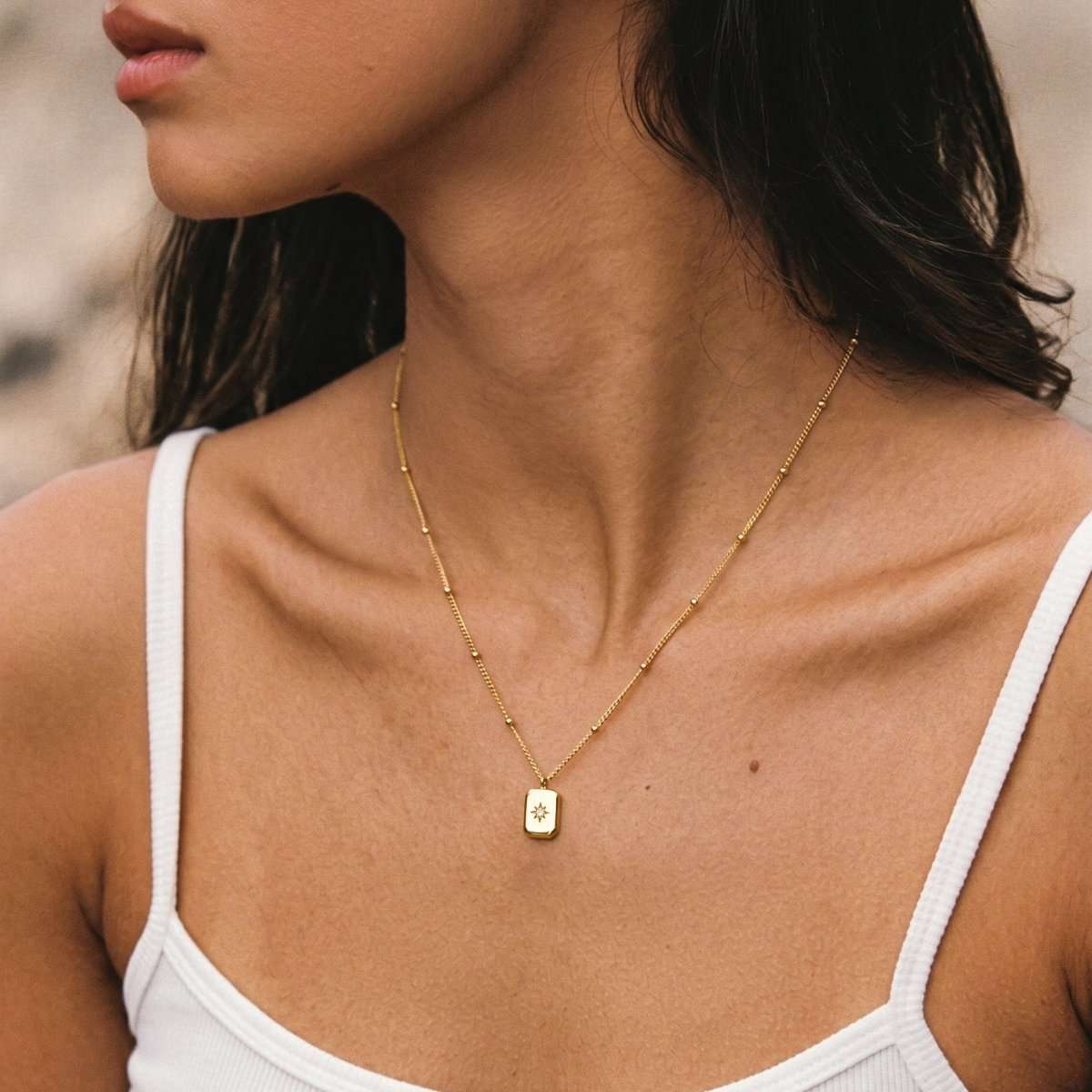 Collar Estrella Enmarcada - LePetiteMarie