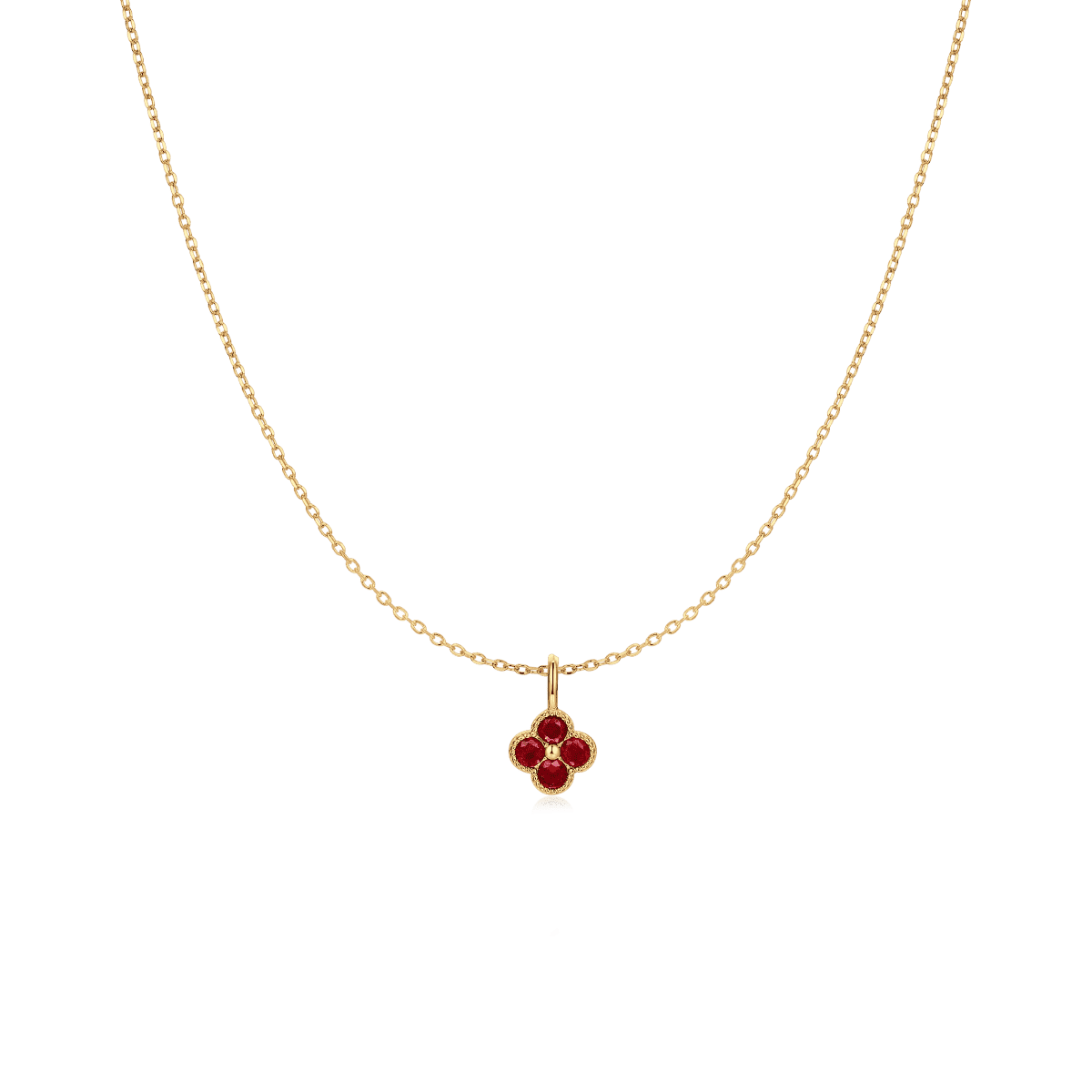 Collar Flor de Amapola - LePetiteMarie