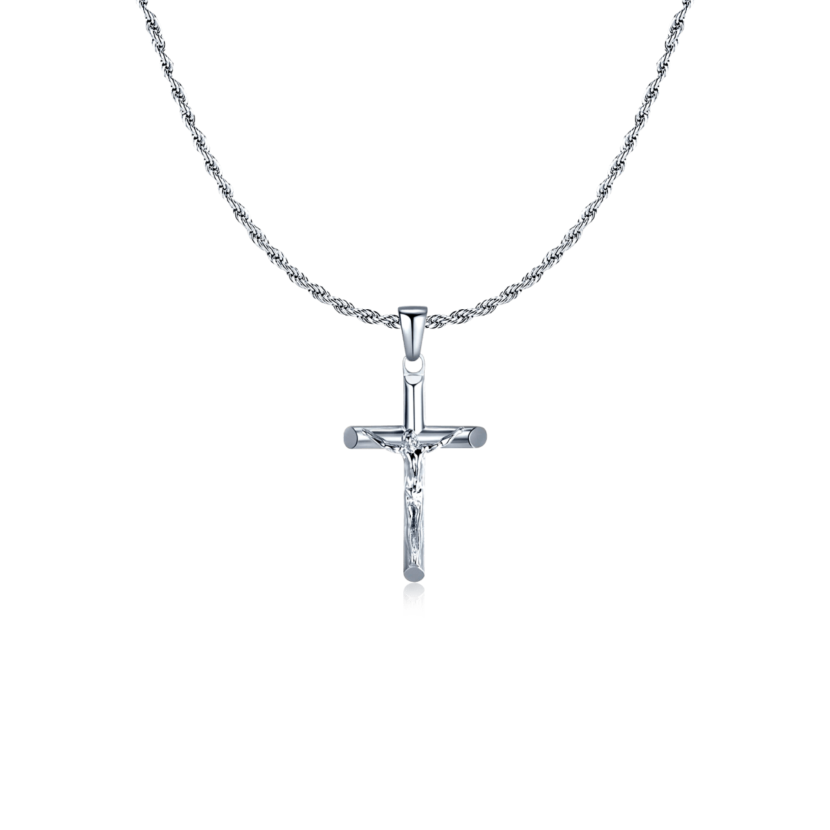 Collar Hombre BRAVE Cruz Jesucristo - LePetiteMarie