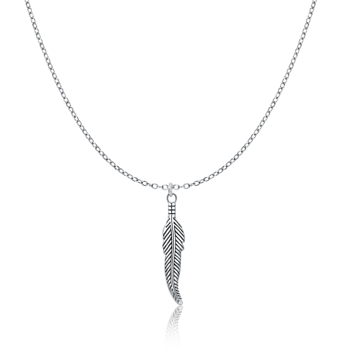 Collar Hombre BRAVE Pluma - LePetiteMarie