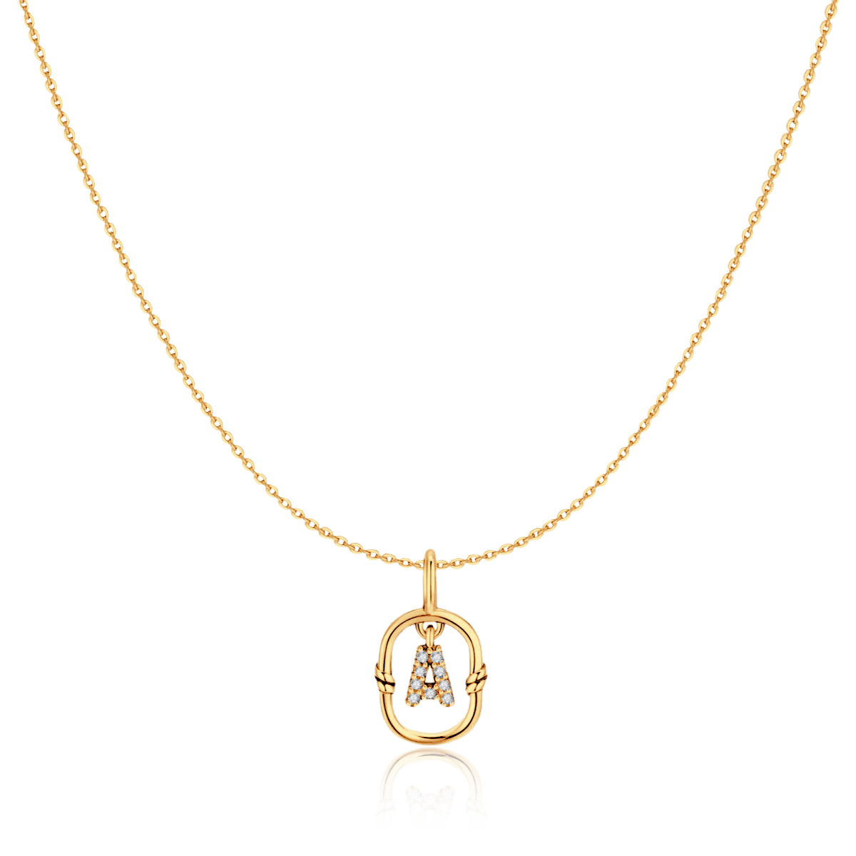 Collar Inicial Brillo - LePetiteMarie