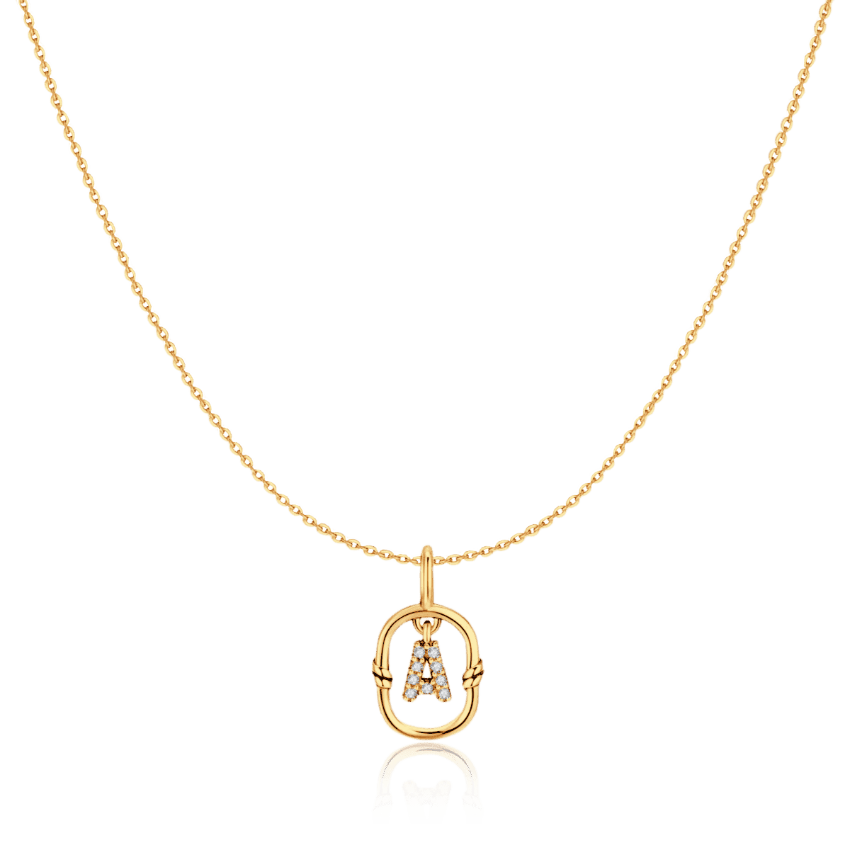 Collar Inicial Brillo - LePetiteMarie