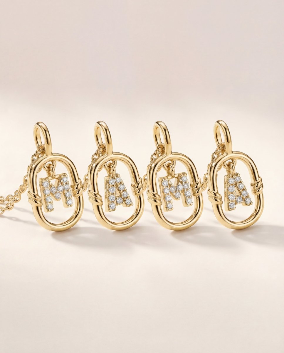 Collar Inicial Brillo - LePetiteMarie