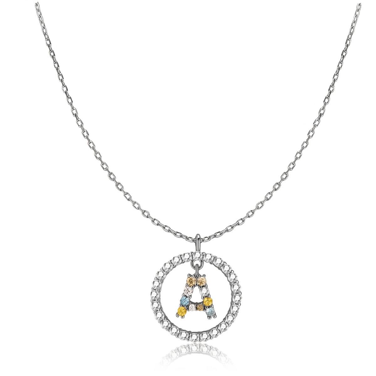 Collar Iniciales Brillantes - LePetiteMarie