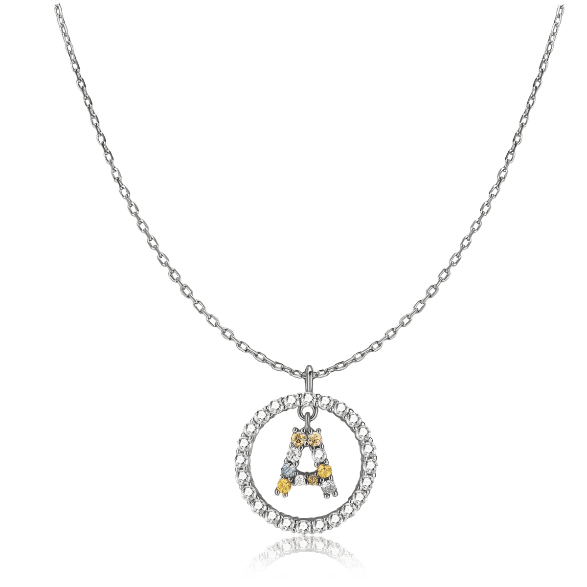 Collar Iniciales Brillantes - LePetiteMarie