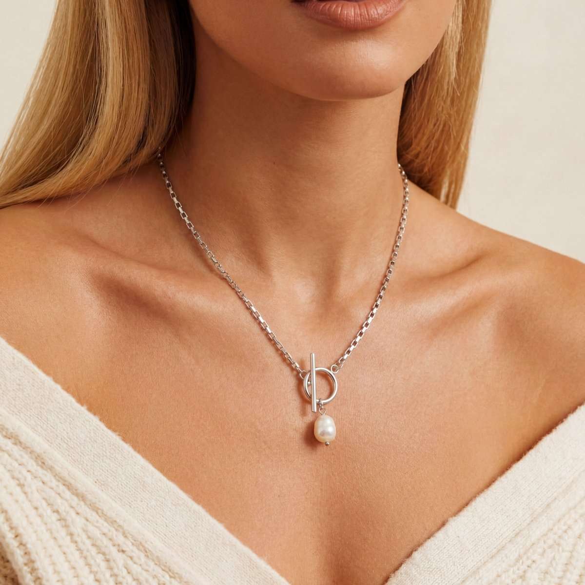 Collar Perla Frontal - LePetiteMarie