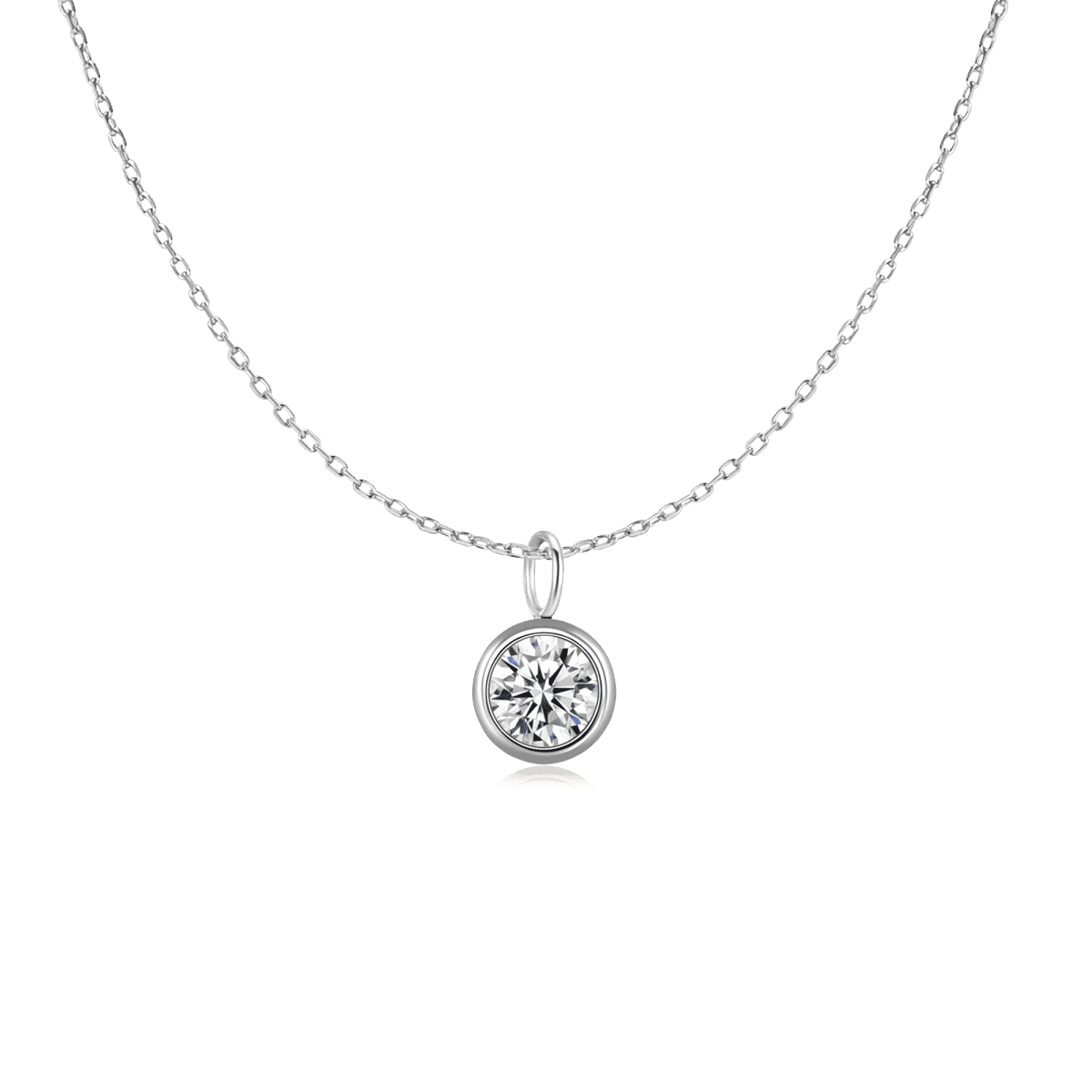 Collar Zirconia Círculo - LePetiteMarie