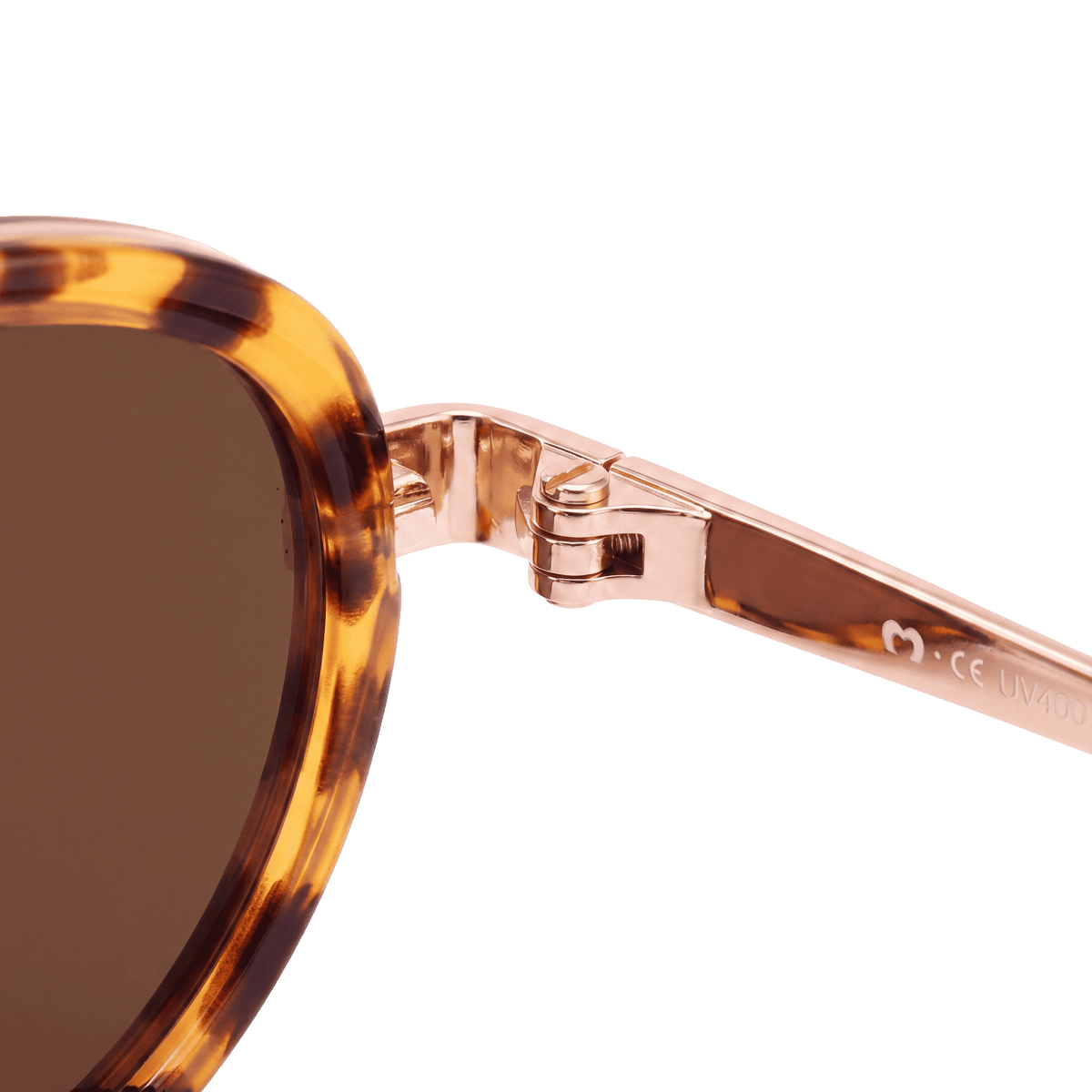 Gafas de Sol Mujer Contour ~ Dorada-Marrón - LePetiteMarie