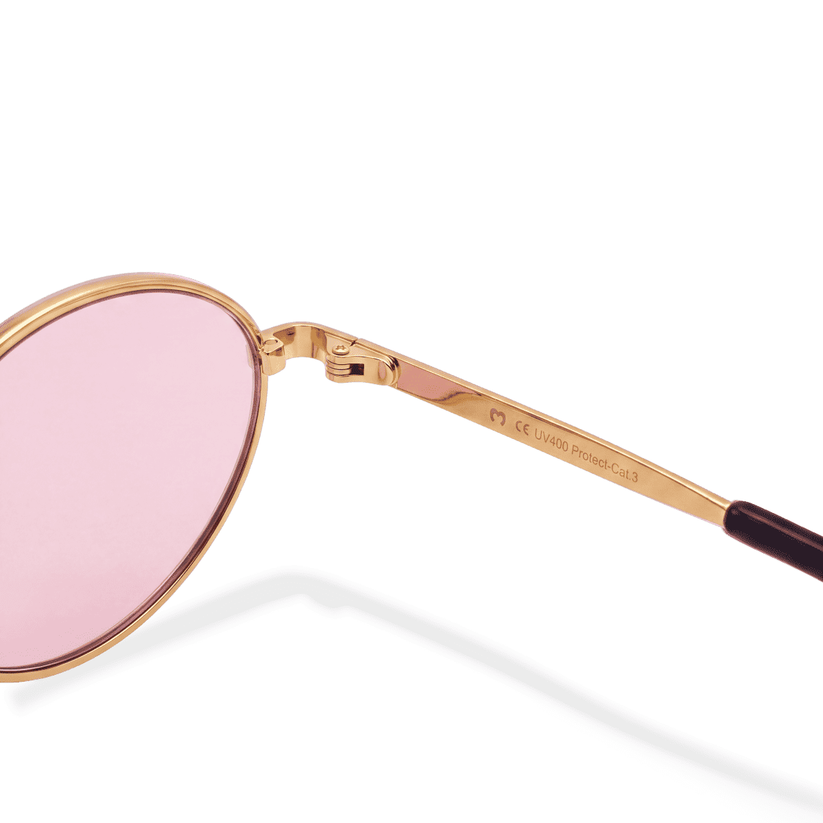Gafas de Sol Mujer Loop ~ Dorada-Rosa - LePetiteMarie