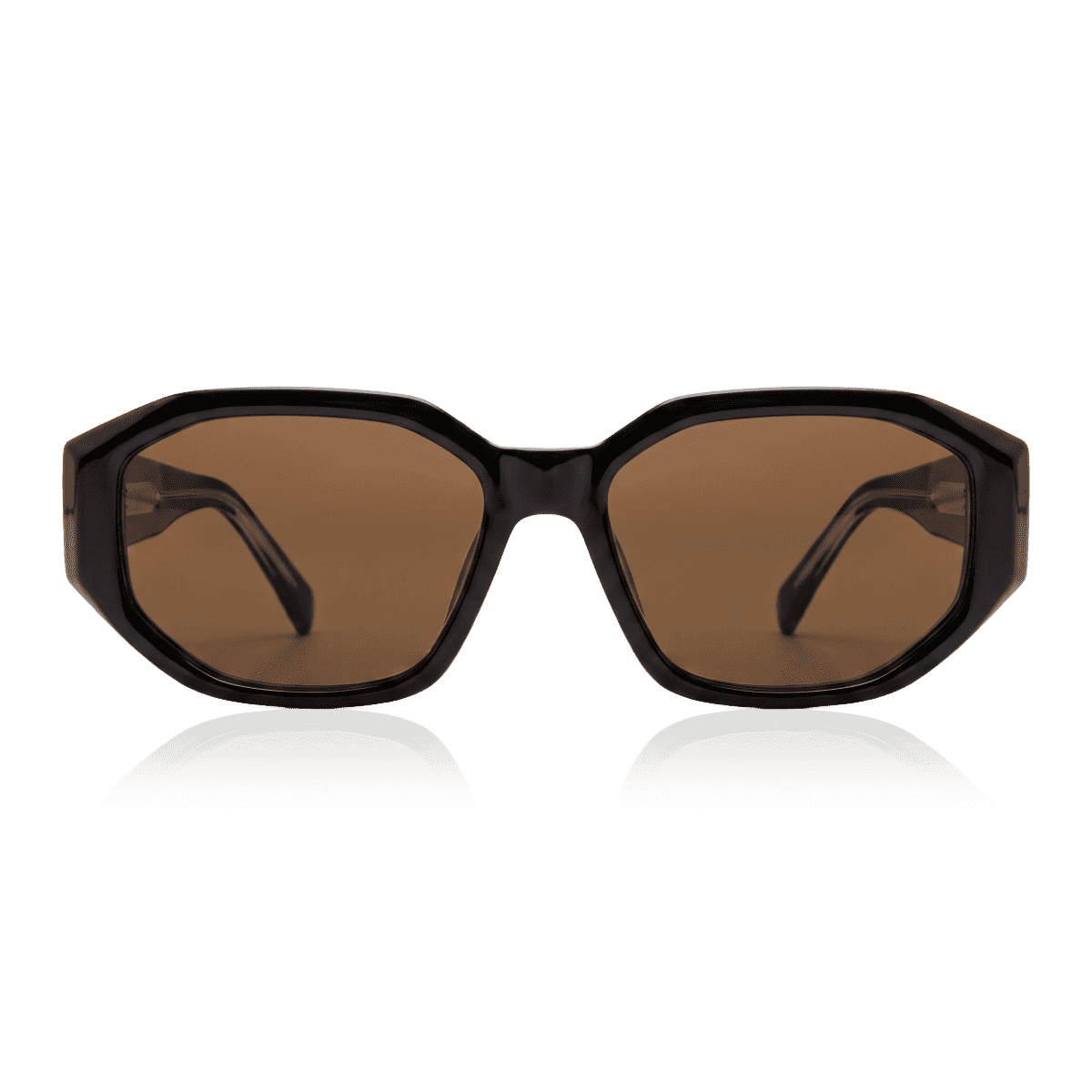 Gafas de Sol Mujer Sculpt ~ Negra-Marrón - LePetiteMarie