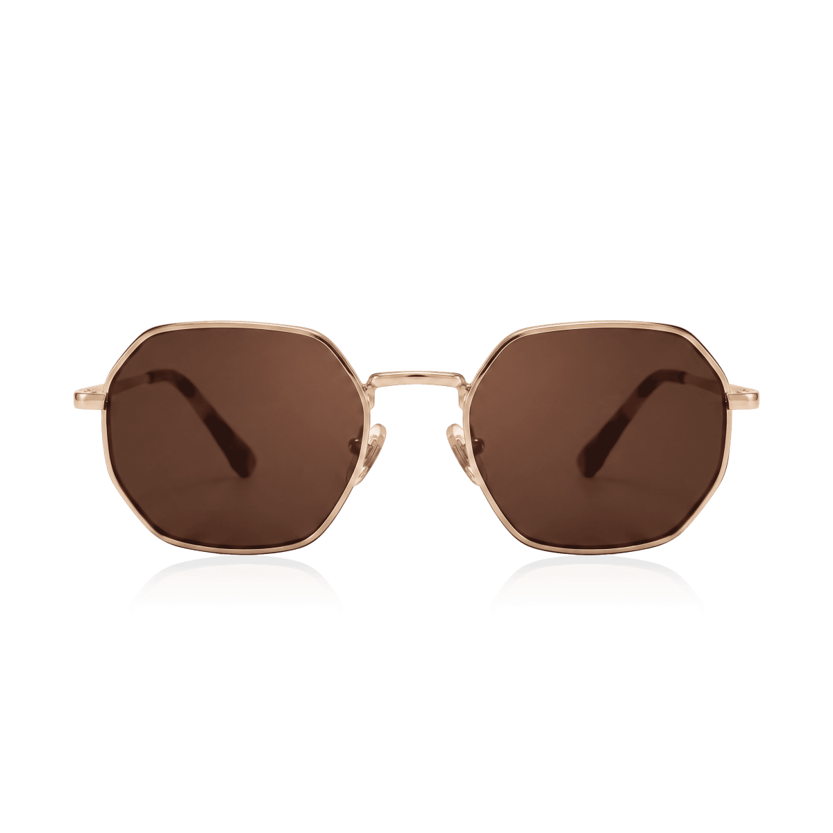 Gafas de Sol Mujer Silhouette ~ Dorada-Marrón - LePetiteMarie