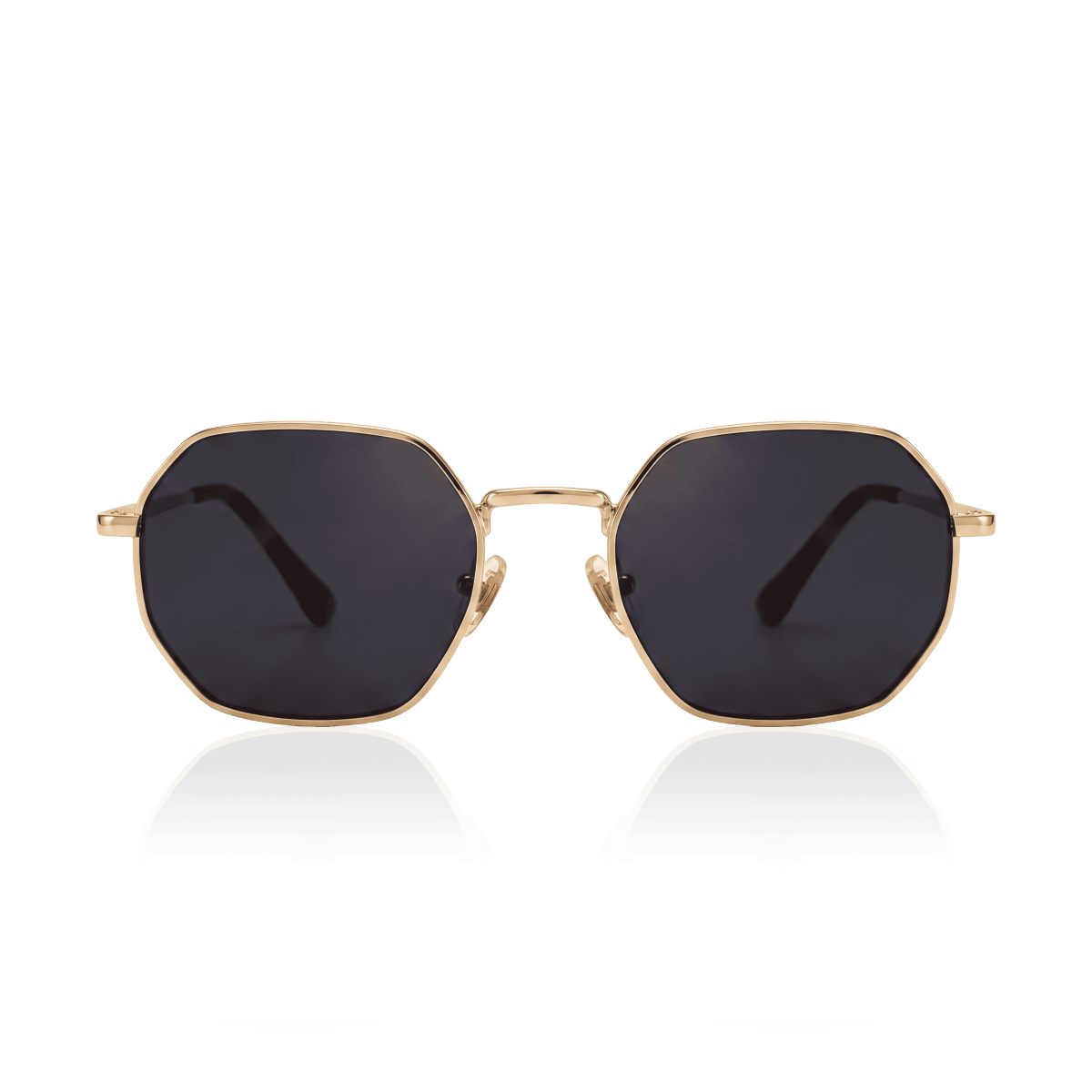 Gafas de Sol Mujer Silhouette ~ Dorada-Negra - LePetiteMarie