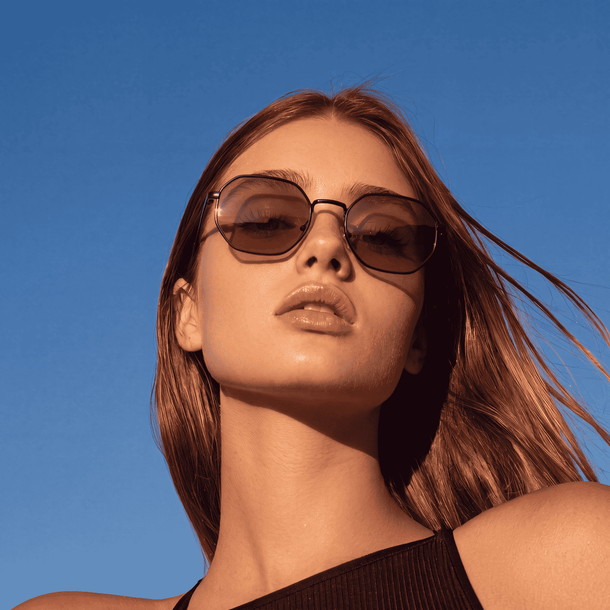Gafas de Sol Mujer Silhouette ~ Negra-Marrón - LePetiteMarie