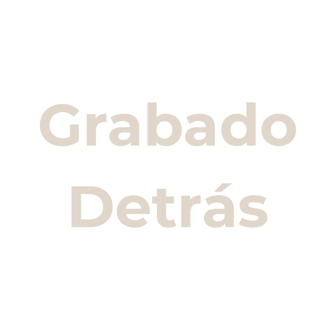 Grabado Detrás - LePetiteMarie