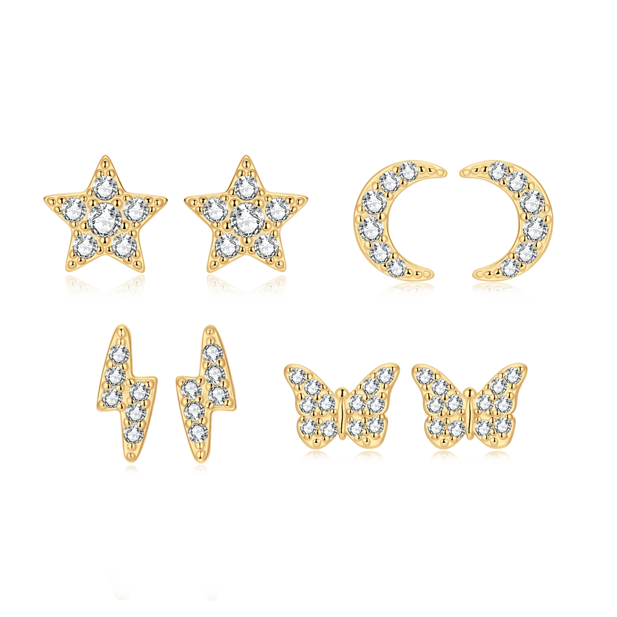 Mini Pendientes Místicos - LePetiteMarie