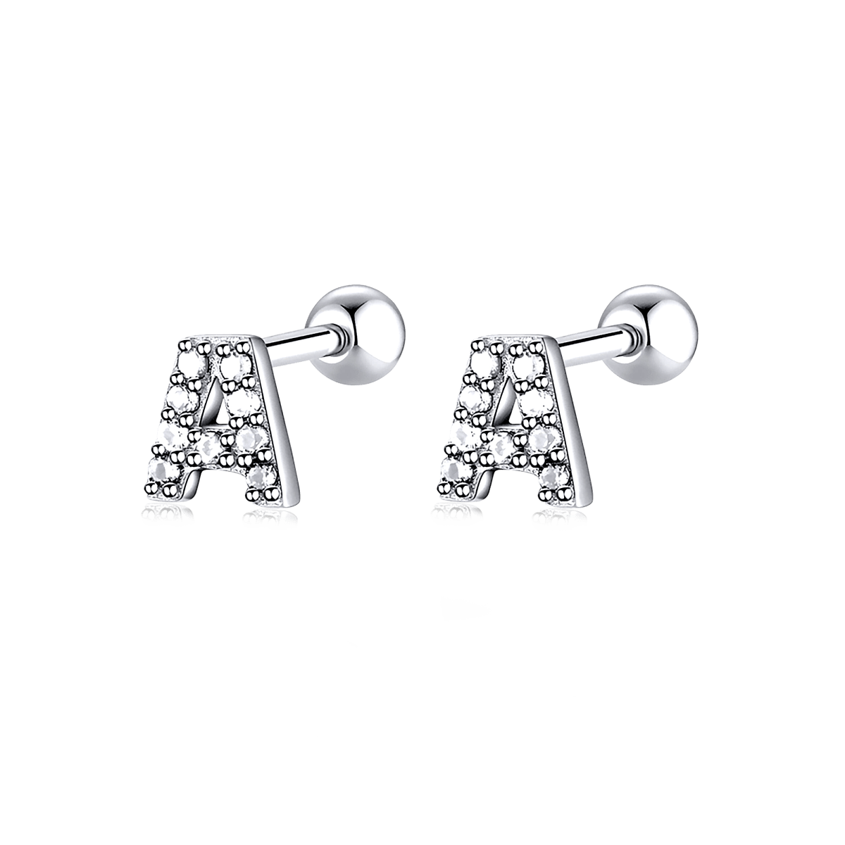 Pendiente Letritas White - LePetiteMarie