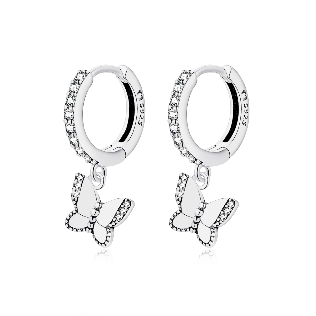 Pendientes Alumbrada Mariposa - LePetiteMarie