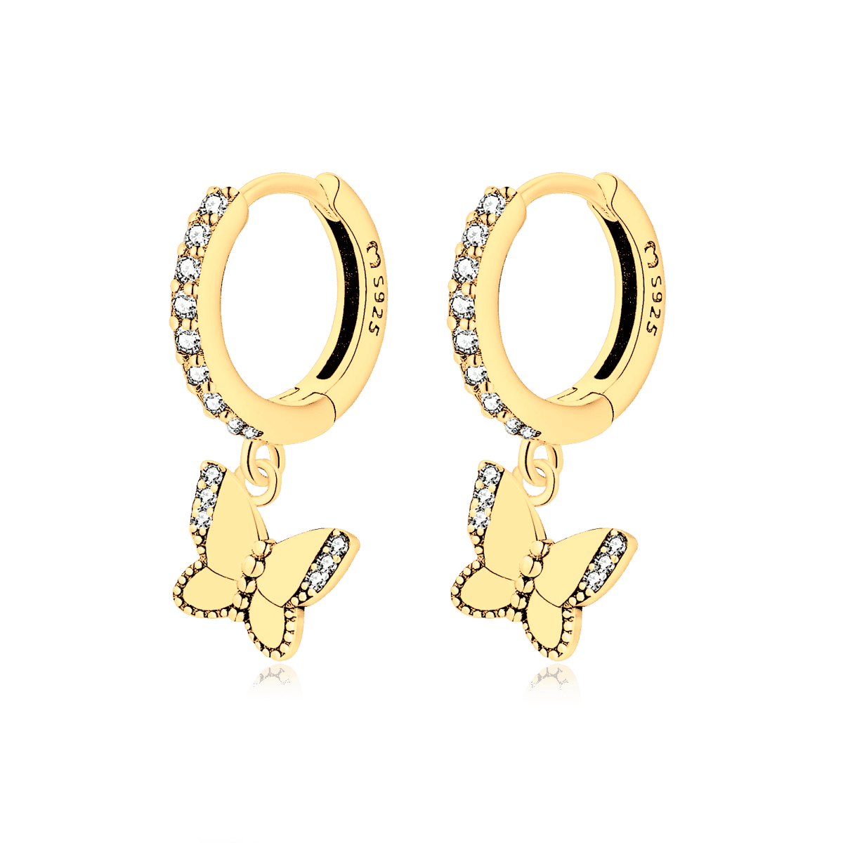 Pendientes Alumbrada Mariposa - LePetiteMarie