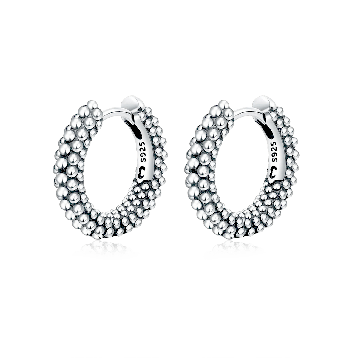 Pendientes Aros Bolitas - LePetiteMarie