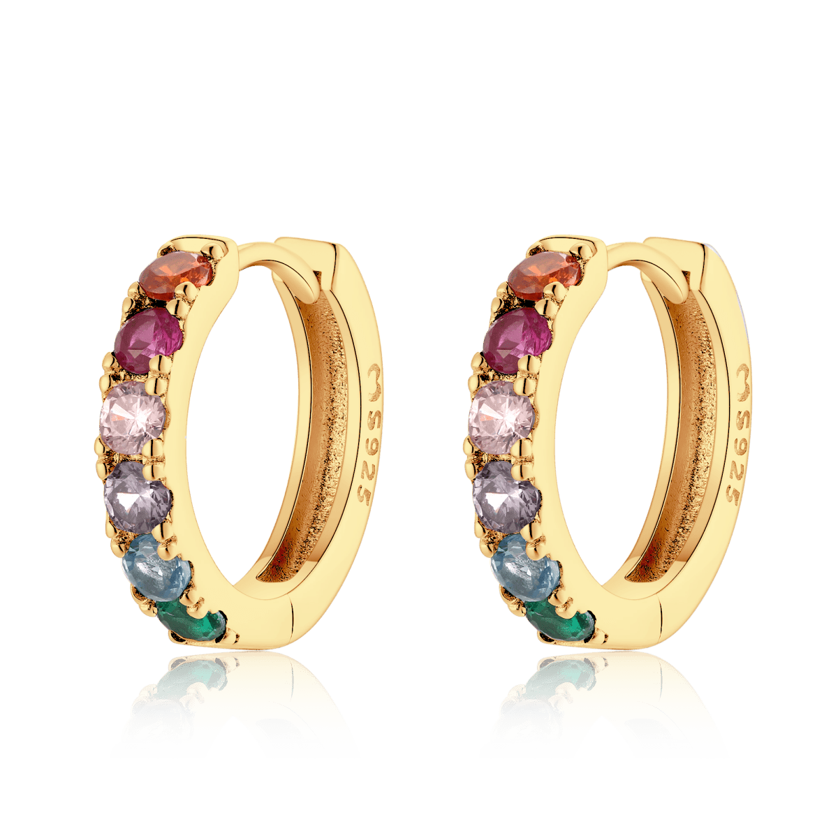 Pendientes Aros Cromáticos - LePetiteMarie