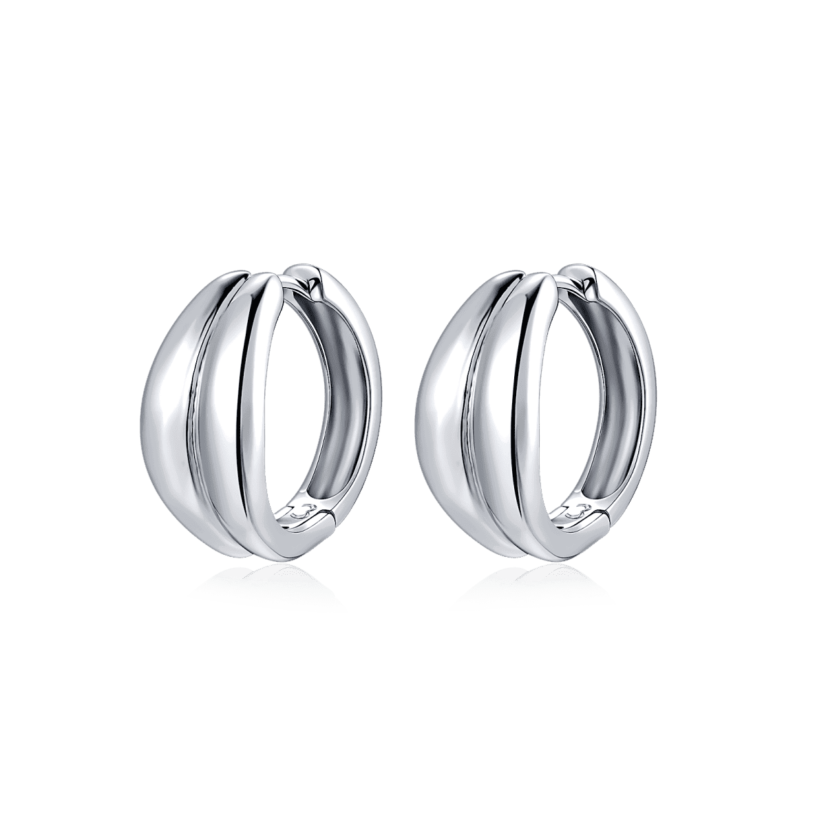 Pendientes Aros Dupla - LePetiteMarie