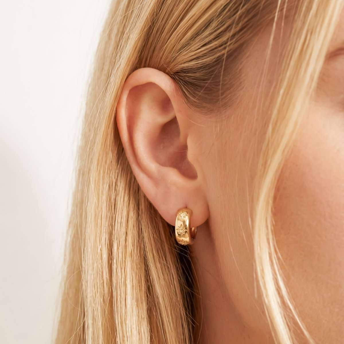 Pendientes Aros Estelar - LePetiteMarie