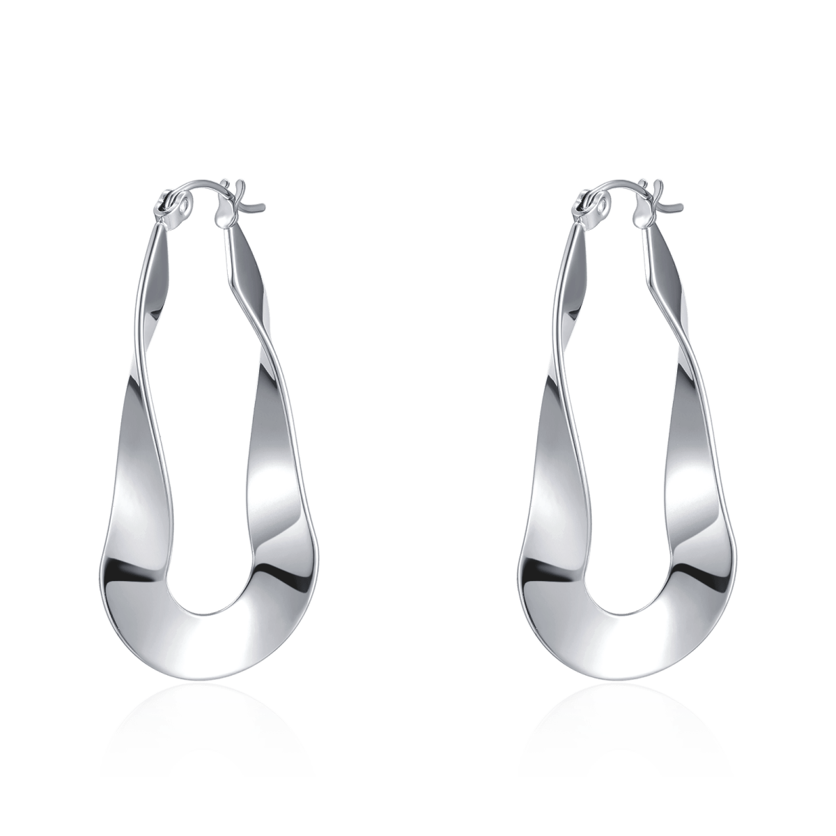 Pendientes Aros Estilizados - LePetiteMarie