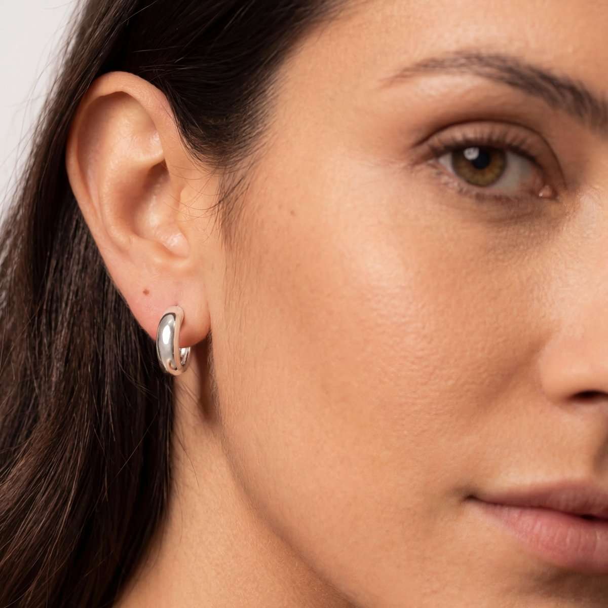 Pendientes Aros Redondeados - LePetiteMarie