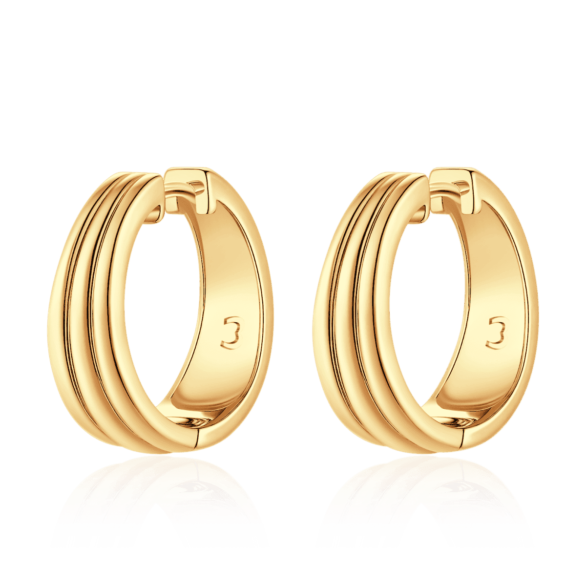 Pendientes Aros Roturados - LePetiteMarie