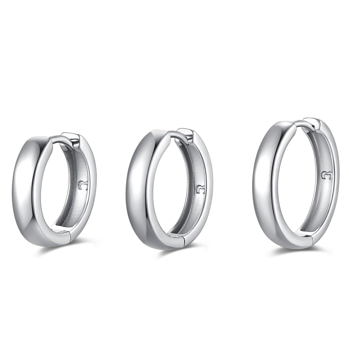 Pendientes Aros Tríada - LePetiteMarie