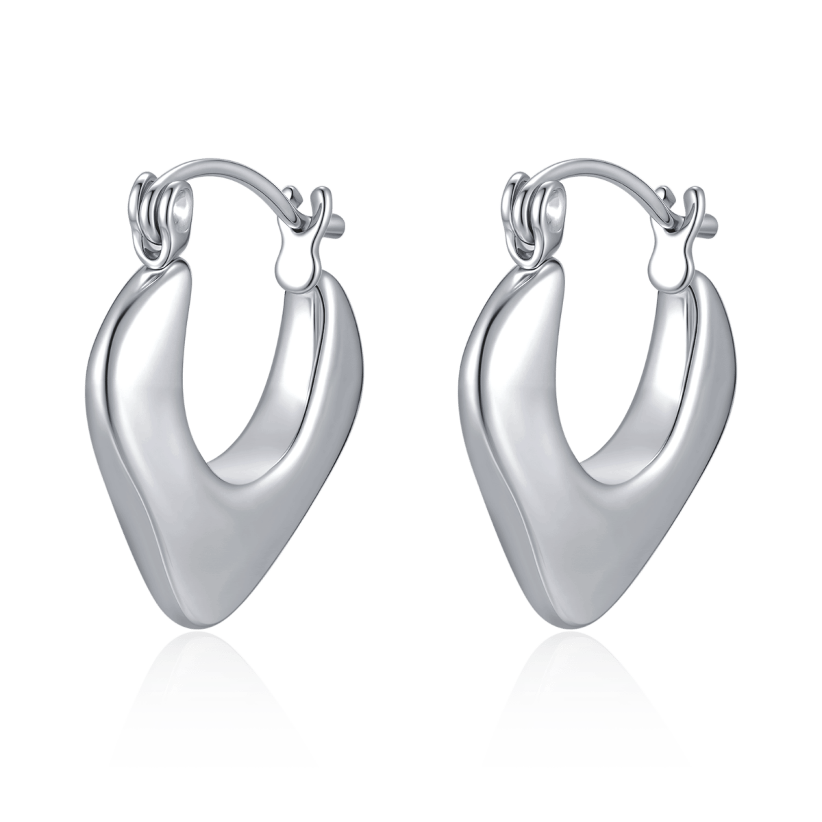 Pendientes Aros Triangulares - LePetiteMarie