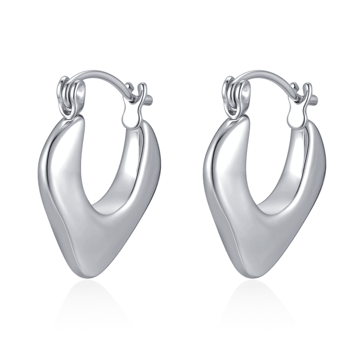 Pendientes Aros Triangulares - LePetiteMarie